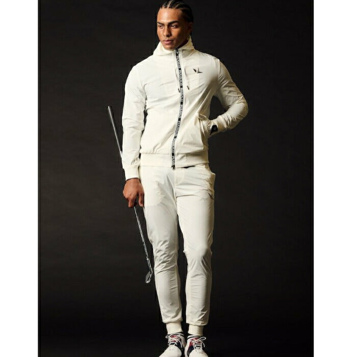 1PIU1UGUALE3 GOLF ウノピゥウノウグァーレトレゴルフ ゴルフウェア メンズ 113 GOLF RIB PANTS ロングパンツ 4WAYストレッチ 極薄軽量ストレッチ素材UBER使用 上質な質感 セットアップ対応 GRP203-GNU010