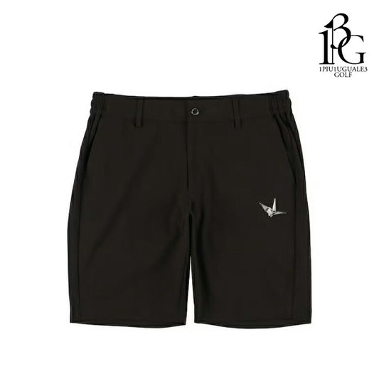 1PIU1UGUALE3 GOLF ウノピゥウノウグァーレトレゴルフ ゴルフウェア メンズ 113 GOLF LUXE MESH SHORTS ショートパンツ ストレッチ 接触冷感 UV CUT 吸水速乾 セットアップ対応 grp206-gpu022