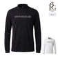 1PIU1UGUALE3 GOLF ウノピゥウノウグァーレトレゴルフ ゴルフウェア メンズ 113 GOLF LS MOCK NECK FRONT LOGO 長袖モックネックシャツ 2wayストレッチ 高機能 日本製 grt293-gnu028