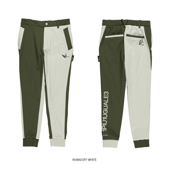 1PIU1UGUALE3 GOLF ウノピゥウノウグァーレトレゴルフ ゴルフウェア レディース LADIES' 113 GOLF CRAZY RIB PANTS ロングパンツ セットアップ対応 GSP128-GPU012