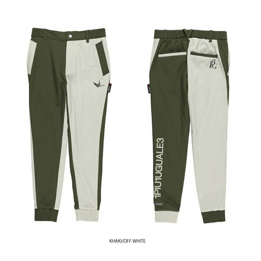 1PIU1UGUALE3 GOLF ウノピゥウノウグァーレトレゴルフ ゴルフウェア レディース LADIES' 113 GOLF CRAZY RIB PANTS ロングパンツ セットアップ対応 GSP128-GPU012