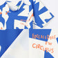 PW CIRCULUS ピーダブリュサーキュラス ゴルフウェア メンズ MEN ＤＯＶＥ柄モックネック ハトの総柄 半袖モックネックTシャツ 接触冷感 UVカット 吸水速乾 ストレッチ khpnlm0315