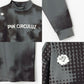 PW CIRCULUS ピーダブリュサーキュラス ゴルフウェア メンズ MEN Dot camouflage ロングスリーブモックネックT 裏起毛カットソー シンプルなカラー展開 kkpngw0511