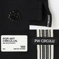 PW CIRCULUS ピーダブリュサーキュラス ゴルフウェア メンズ MEN GAMEシャツライク ポロ ゴルフ フェイクレイヤード レトロ感 ストレッチ ストレッチ kkpnlw0321