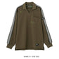 PW CIRCULUS ピーダブリュサーキュラス ゴルフウェア メンズ MEN GAMEシャツライク ポロ ゴルフ フェイクレイヤード レトロ感 ストレッチ ストレッチ kkpnlw0321