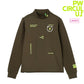 PW CIRCULUS ピーダブリュサーキュラス ゴルフウェア レディース WOMEN CATモチーフ 裏起毛ロングスリーブモックネックT 長袖シャツ 体のラインが響きにくいきれいなシルエット kkpqgw0504