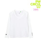 PW CIRCULUS ピーダブリュサーキュラス ゴルフウェア レディース WOMEN UVメッシュコンビインナーシャツ クルーネック長袖シャツ 接触冷感 UVカット 吸水速乾 ストレッチ 合わせやすい1着 kkpqlm0324