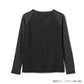 PW CIRCULUS ピーダブリュサーキュラス ゴルフウェア レディース WOMEN UVメッシュコンビインナーシャツ クルーネック長袖シャツ 接触冷感 UVカット 吸水速乾 ストレッチ 合わせやすい1着 kkpqlm0324