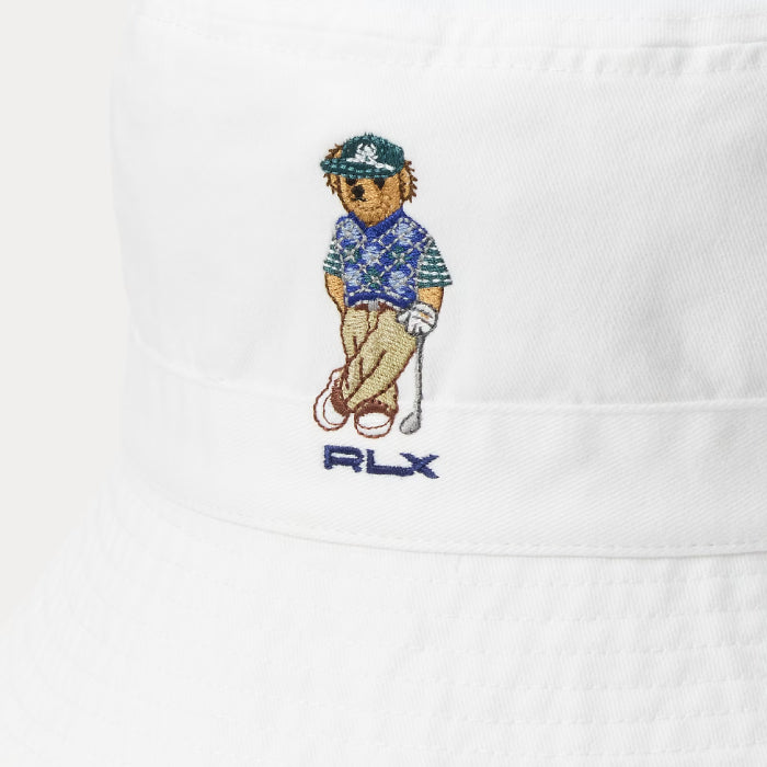 RLX RALPH LAUREN アール エル エックス ラルフローレン ゴルフウェア メンズ  Polo ベア ツイル バケット ハット 帽子 maxgh20238