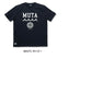 muta MARINE GOLF ムータマリンゴルフ ゴルフウェア メンズ レディース カレッジロゴ ストレッチTシャツ スリムフィット mfkw-434765