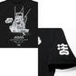 muta MARINE GOLF ムータマリンゴルフ ゴルフウェア メンズ レデイース ユニセックス Kuromi × muta MARINE Fishing ストレッチTシャツ スリムシルエット さらっとした肌離れの良さ マイメロディ mfmp-434778