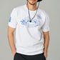 muta MARINE GOLF ムータマリンゴルフ ゴルフウェア メンズ レデイース ユニセックス Kuromi × muta MARINE Fishing ストレッチTシャツ スリムシルエット さらっとした肌離れの良さ マイメロディ mfmp-434778