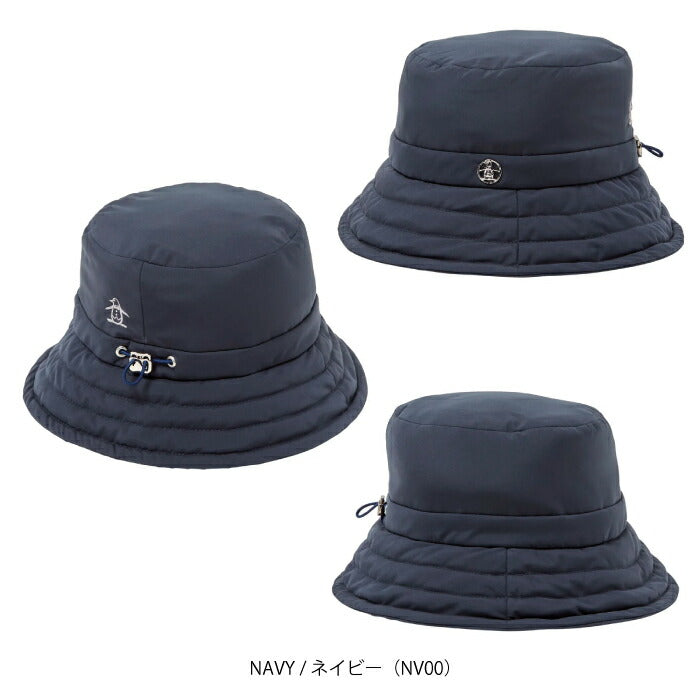 Munsingwear マンシングウェア ゴルフウェア レディース 光電子わた使用バケットハット 軽量 保温性 mg5fcp73l