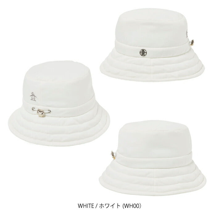 Munsingwear マンシングウェア ゴルフウェア レディース 光電子わた使用バケットハット 軽量 保温性 mg5fcp73l