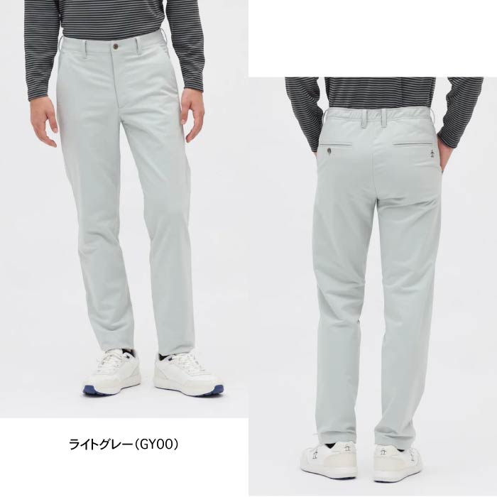 Munsingwear マンシングウェア ゴルフウェア メンズ HEAT NAVI はっ水ストレッチパンツ 蓄熱保温性 ゴムウエスト MG5FLP22M