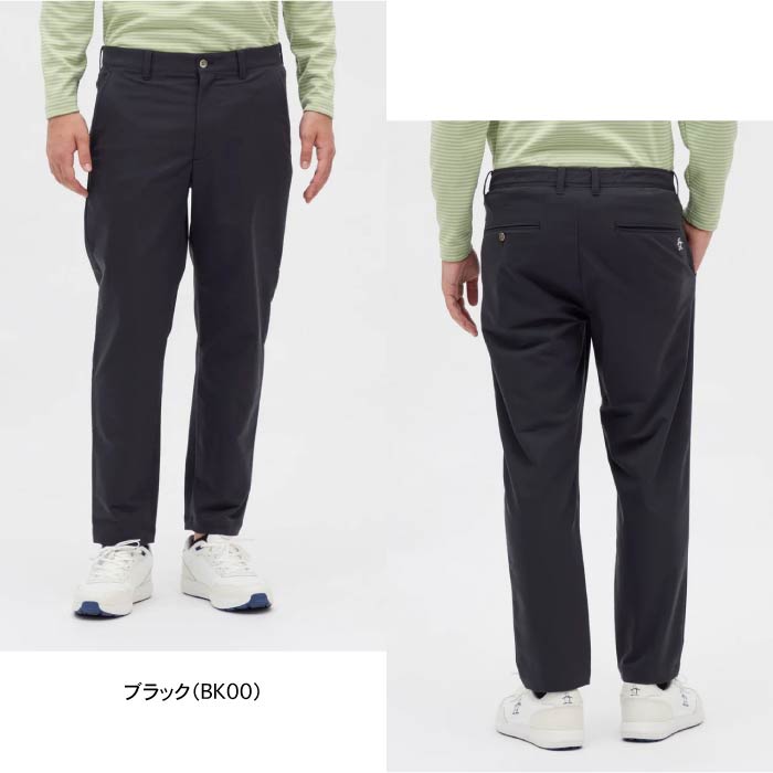 Munsingwear マンシングウェア ゴルフウェア メンズ HEAT NAVI はっ水ストレッチパンツ 蓄熱保温性 ゴムウエスト MG5FLP22M