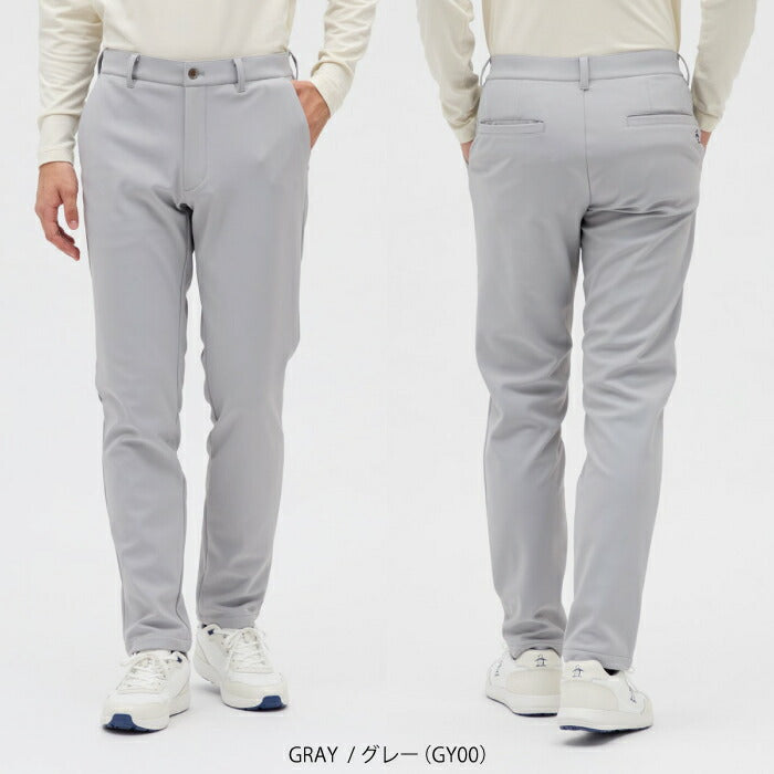 Munsingwear マンシングウェア ゴルフウェア メンズ 防風ストレッチボンディングパンツ はっ水 防風 保温 mg5flp50m