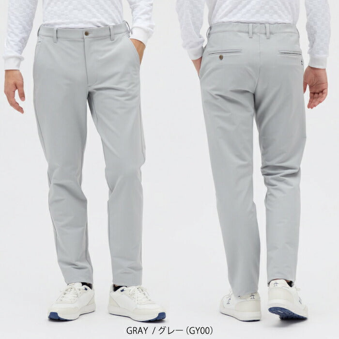 Munsingwear マンシングウェア ゴルフウェア メンズ 防風ストレッチパンツ スタンダードシルエット 裏面起毛 MG5FLP81M