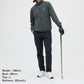 Munsingwear マンシングウェア ゴルフウェア メンズ 防風ストレッチパンツ スタンダードシルエット 裏面起毛 MG5FLP81M