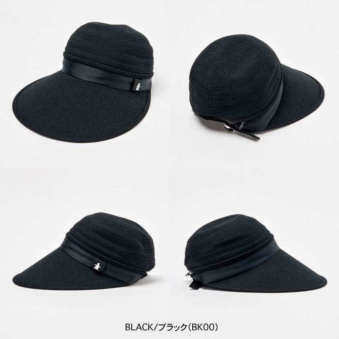 Munsingwear マンシングウェア ゴルフ 帽子 バイザー レディース UVケア２WAYジョッキーキャップ UV CUT サンバイザー MG5SCP00L