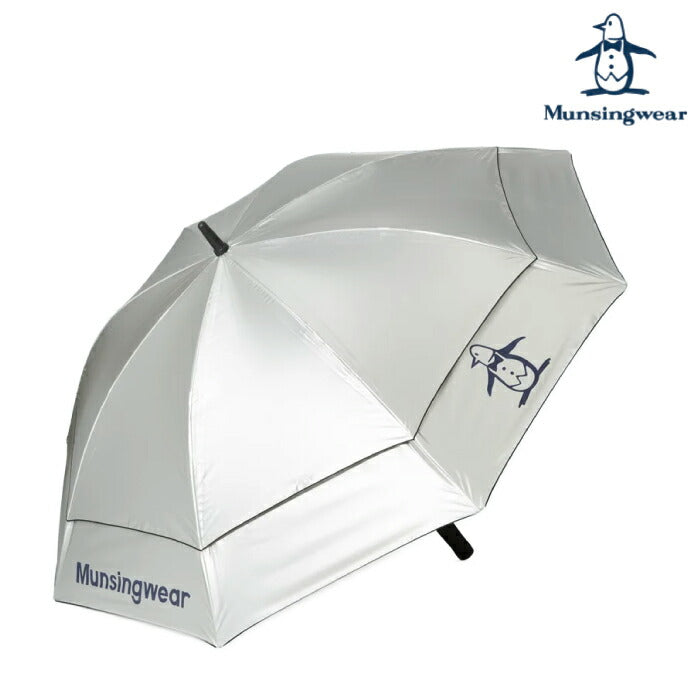 Munsingwear マンシングウェア ゴルフ メンズ レディース ダブルキャノピー長傘 日傘 雨傘 高い耐水圧性能 紫外線遮蔽率99.99% 遮光率99.99% 優れた遮熱効果 全天候型アンブレラ mg6saz67u