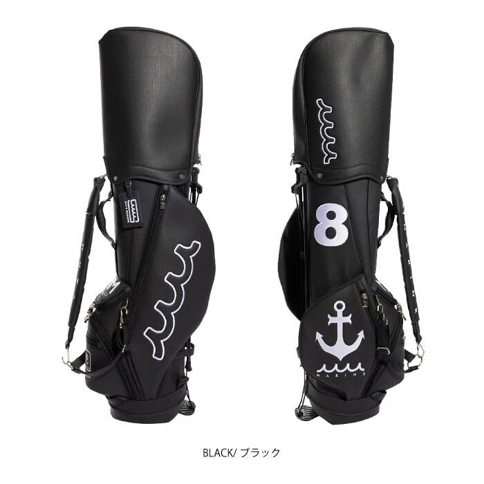【送料無料】muta MARINE GOLF ムータマリンゴルフ メンズ レディース CONTINUA パンチングエシカルレザー スタンドキャディバッグ MGAD-749097