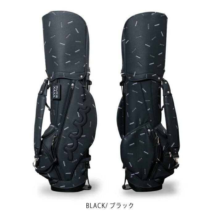 muta MARINE GOLF ムータマリンゴルフ メンズ レディース CONTINUA パンチングエシカルレザー スタンドキャディバッグ MGAD-749107
