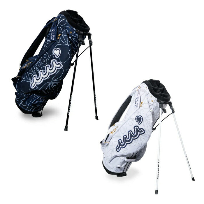 muta MARINE GOLF ムータマリンゴルフ メンズ レディース スタンドキャディバッグ＆ヘッドカバーセット フローラル MGAD-749110