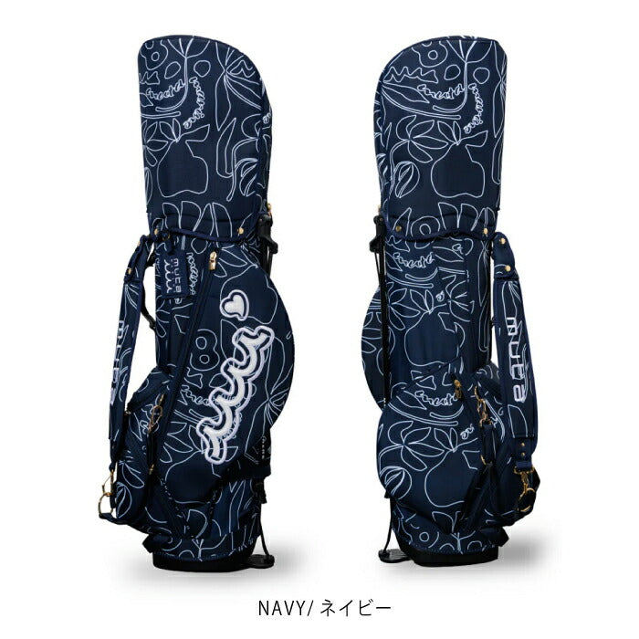 muta MARINE GOLF ムータマリンゴルフ メンズ レディース スタンドキャディバッグ＆ヘッドカバーセット フローラル MGAD-749110