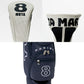 muta MARINE GOLF ムータマリンゴルフ メンズ レディース キャディバッグ＆ヘッドカバーセット　カートバッグ　自立式 CONTINUA エシカルレザー 高い耐久性 洗練された雰囲気 重厚感 オープンポケット有 mgad-749120