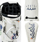 muta MARINE GOLF ムータマリンゴルフ メンズ レディース スタンドキャディバッグ＆ヘッドカバーセット CONTINUA エシカルレザー 高い耐久性 フローラル柄 洗練された雰囲気 重厚感 オープンポケット有 mgad-749121