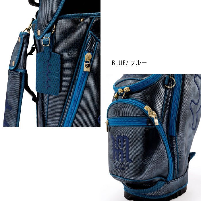 muta MARINE GOLF ムータマリンゴルフ メンズ レディース メタリックキャディバッグ＆ヘッドカバーセット mgad-749129