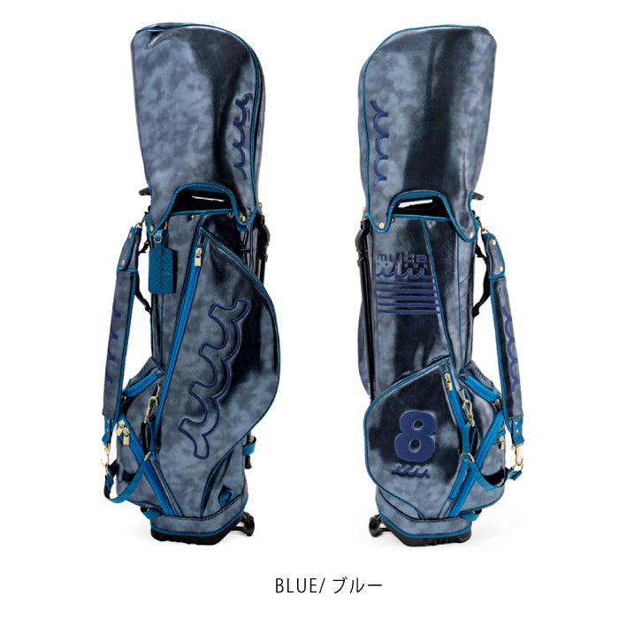 muta MARINE GOLF ムータマリンゴルフ メンズ レディース メタリックキャディバッグ＆ヘッドカバーセット mgad-749129