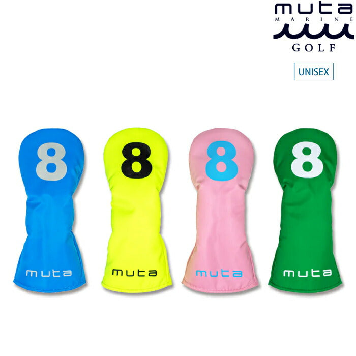 muta MARINE GOLF ムータマリンゴルフ メンズ レディース ナイロン ドライバー用 ヘッドカバー[全4色] MGAD-750080-DR