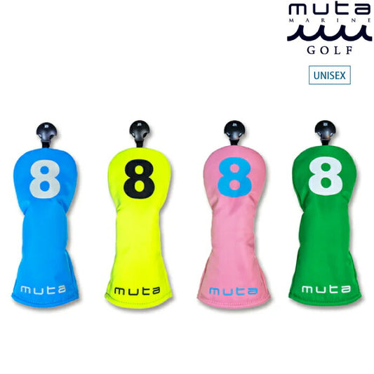 muta MARINE GOLF ムータマリンゴルフ メンズ レディース ナイロン ユーティリティ用 ヘッドカバー[全4色] MGAD-750082-UT