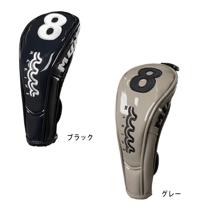 muta MARINE GOLF ムータマリンゴルフ メンズ レディース エナメル ユーティリティ用 ヘッドカバー [全4色] MGAD-750085