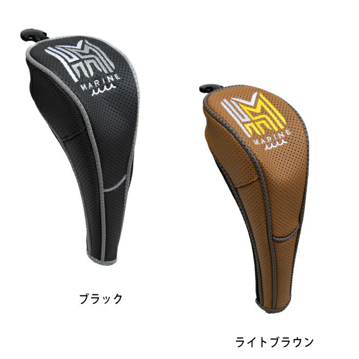 muta MARINE GOLF ムータマリンゴルフ メンズ レディース CONTINUA パンチングエシカルレザー フェアウェイウッド用 ヘッドカバー MGAD-750132