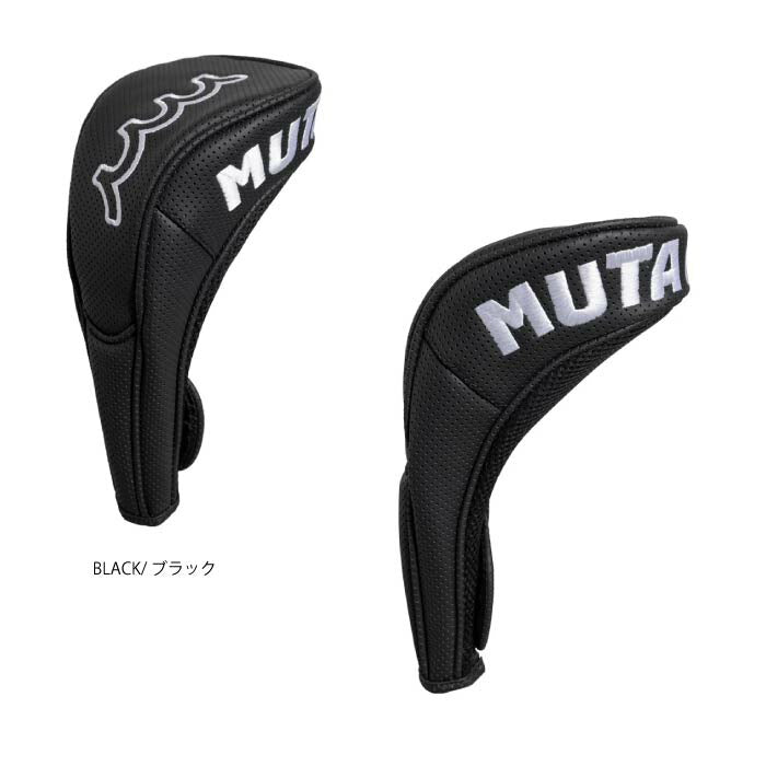 muta MARINE GOLF ムータマリンゴルフ メンズ レディース CONTINUA パンチングエシカルレザー ドライバー用 ヘッドカバー MGAD-750135