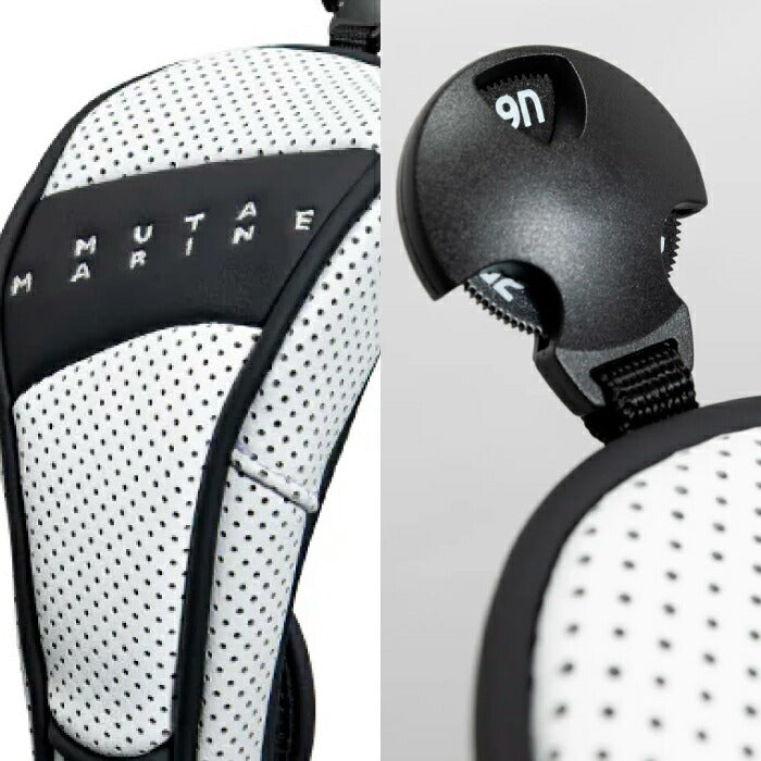 muta MARINE GOLF ムータマリンゴルフ メンズ レディース CONTINUA パンチングエシカルレザー ユーティリティ用 ヘッドカバー MGAD-750159