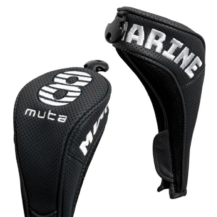 muta MARINE GOLF ムータマリンゴルフ ゴルフウェア メンズ レディース CONTINUA パンチングエシカルレザー フェアウェイウッド用 ヘッドカバー クッション性 耐久性 MGAD-750161