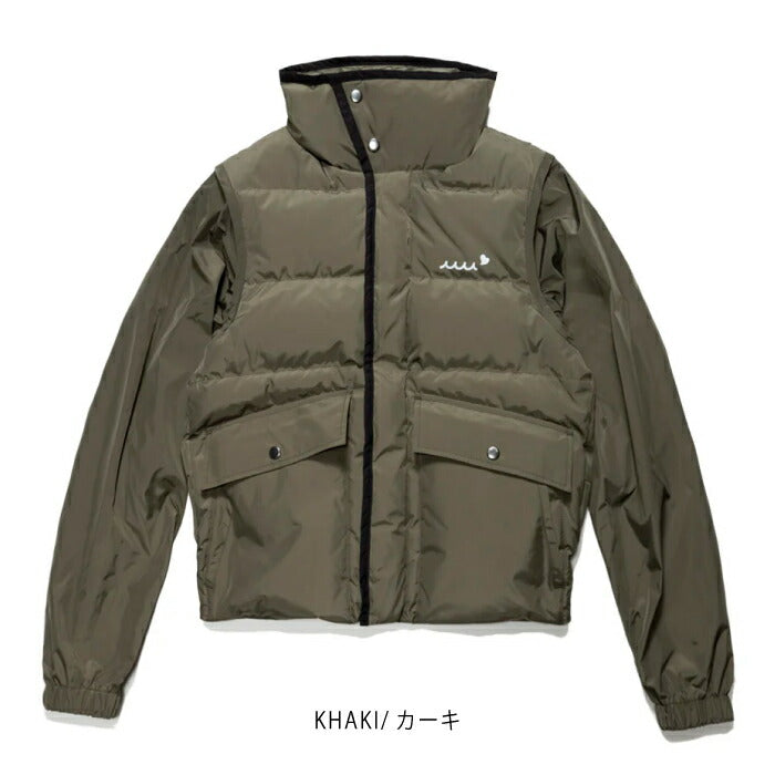 muta MARINE GOLF ムータマリンゴルフ ゴルフウェア レディース ファンクショナル ダウンジャケット [全2色] 2WAY 保温性 万能アウター mgjc-443679