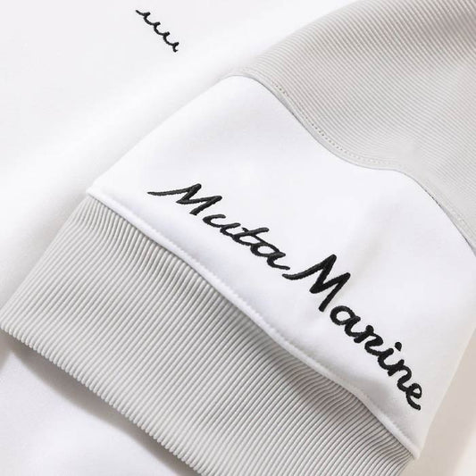 muta MARINE GOLF ムータマリンゴルフ ゴルフウェア レディース ダンボールニット プルオーバー 4WAYストレッチ 吸水速乾 UVカット 抗ピリング MGJC-446406