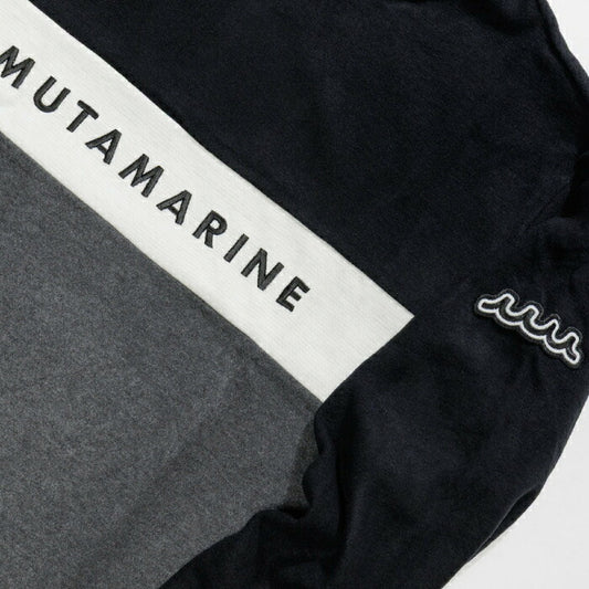 muta MARINE GOLF ムータマリンゴルフ ゴルフウェア メンズ ライトニット モックネックプルオーバー 長袖 発熱素材 伸縮性 mgjc-446894