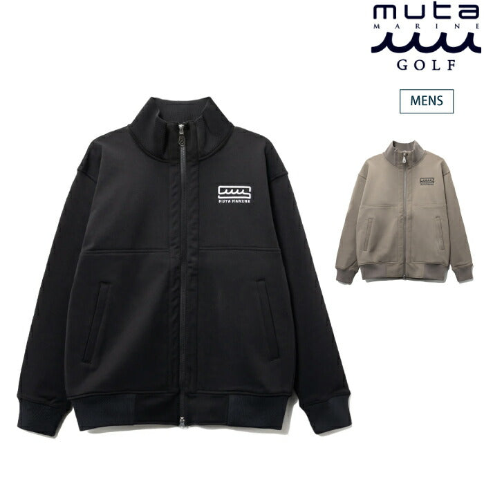 muta MARINE GOLF ムータマリンゴルフ ゴルフウェア メンズ ヒートパフォーマ ジップアップブルゾン 裏起毛保温 全方向ストレッチ MGMK-443670