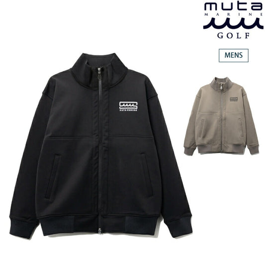 muta MARINE GOLF ムータマリンゴルフ ゴルフウェア メンズ ヒートパフォーマ ジップアップブルゾン 裏起毛保温 全方向ストレッチ MGMK-443670