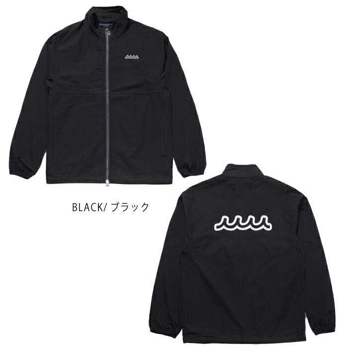 muta MARINE GOLF ムータマリンゴルフ ゴルフウェア メンズ 撥水ストレッチ ジップアップブルゾン 軽量 2WAYストレッチ UVカット 裏地メッシュ イージーケア シーズンレス mgmk-443746