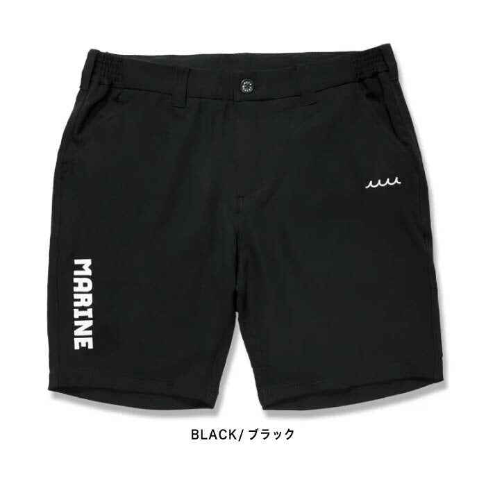 muta MARINE GOLF ムータマリンゴルフ ゴルフウェア メンズ パウダーツイルストレッチ ショートパンツ テーパードシルエット Dカン配置 mgmk-444367