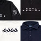 muta MARINE GOLF ムータマリンゴルフ ゴルフウェア メンズ ウォームポンチ ポロシャツ ストレッチ 裏起毛 保温 MGMK-446441