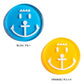 muta MARINE GOLF ムータマリンゴルフ メンズ レディース UNISEX クリアマーカー (SMILE) MGSG-241106