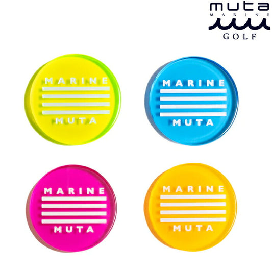 muta MARINE GOLF ムータマリンゴルフ メンズ レディース UNISEX クリアマーカー (4LINE) MGSG-241244